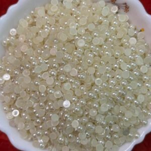 half pearl beads