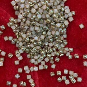 ceramic square kundans