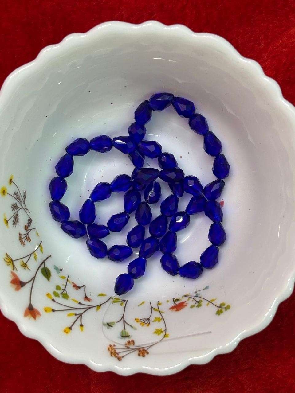 drop crystal beads (1 string) drop crystal beads (1 string)