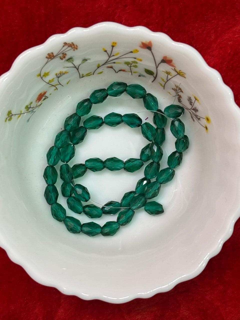 drop crystal beads (1 string) drop crystal beads (1 string)