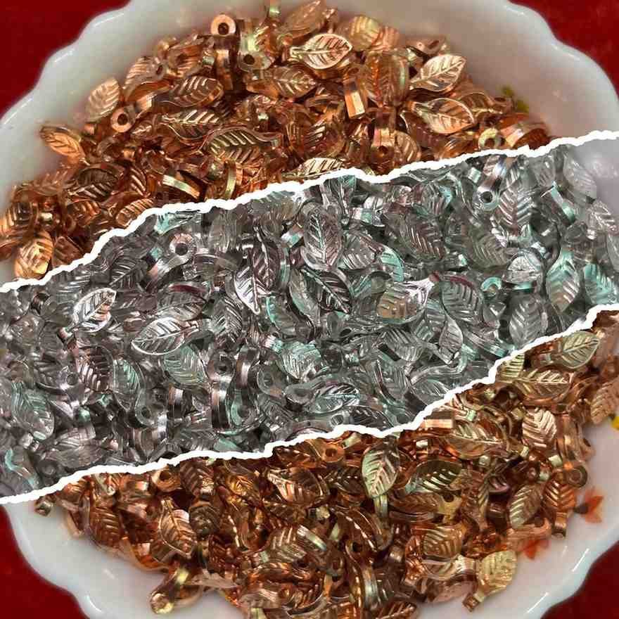 leaf beads leaf beads