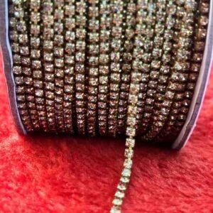 gold stone chain (1 meter)